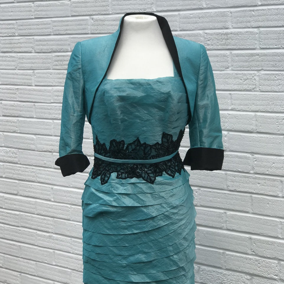 John Charles long dress with bolero 23931 - Online exclusive promo price - Lucindas on-line