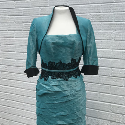 John Charles long dress with bolero 23931 - Online exclusive promo price - Lucindas on-line