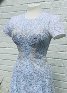 Vintage lace skater-style dress