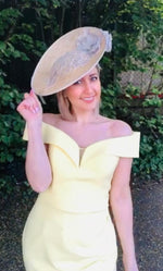 Load image into Gallery viewer, Saucer Style Fascinator 25779
