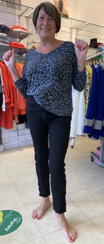 Load image into Gallery viewer, Italian designer pull-on loungewear pants - Lucindas on-line
