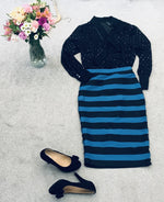 Load image into Gallery viewer, Pencil Bandage Midi Skirt - Lucindas on-line
