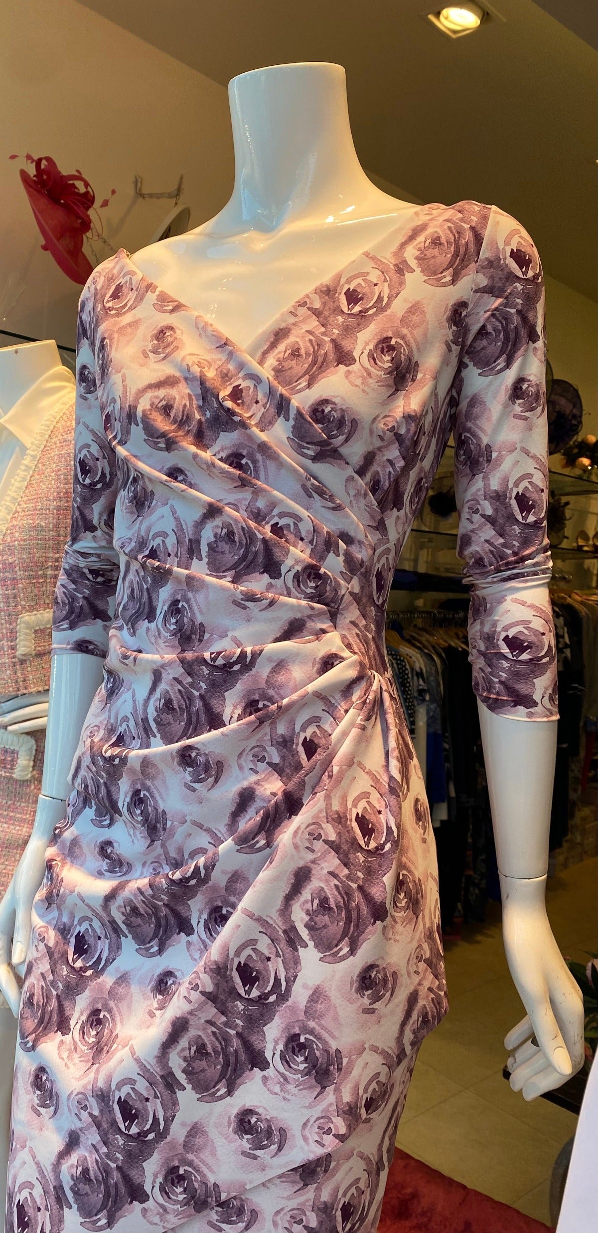 Chiara Boni Charisse Floral Print Dress