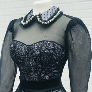 Little Black Lace Dress