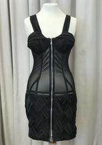 Load image into Gallery viewer, Black Corsetiere dress - Lucindas on-line
