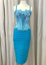 Load image into Gallery viewer, Pencil Bandage Midi Skirt - Lucindas on-line
