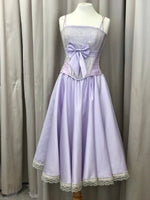 Load image into Gallery viewer, Vintage pastel purple swing skirt - Lucindas on-line

