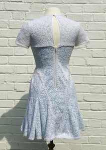 Vintage lace skater-style dress