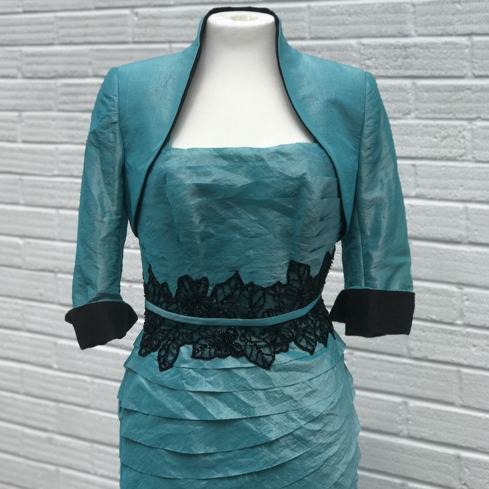 John Charles long dress with bolero 23931 - Online exclusive promo price - Lucindas on-line