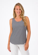 Load image into Gallery viewer, Monochrome Stripe Vest J3000
