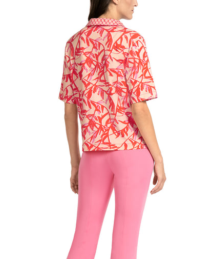 Polo Shirt with Pattern mix