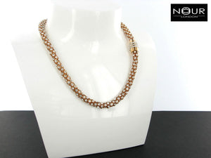 NOUR magnetic necklace NJ2B-RG - Lucindas on-line