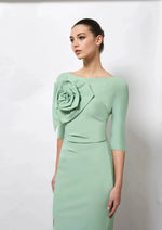 Load image into Gallery viewer, Verbena Floral Motif Dress
