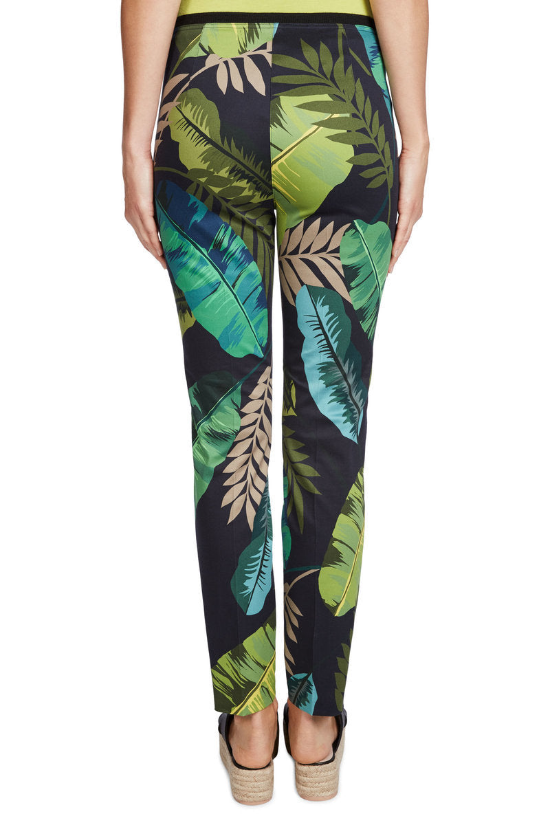 Leaf Print Trousers 61087
