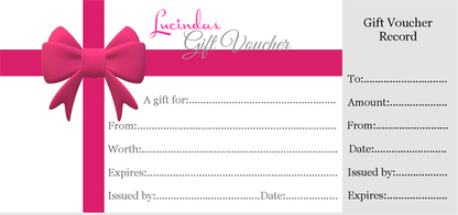 Lucindas Gift Voucher - Lucindas on-line