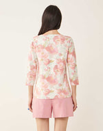 Load image into Gallery viewer, Pink Floral Jumper KE101
