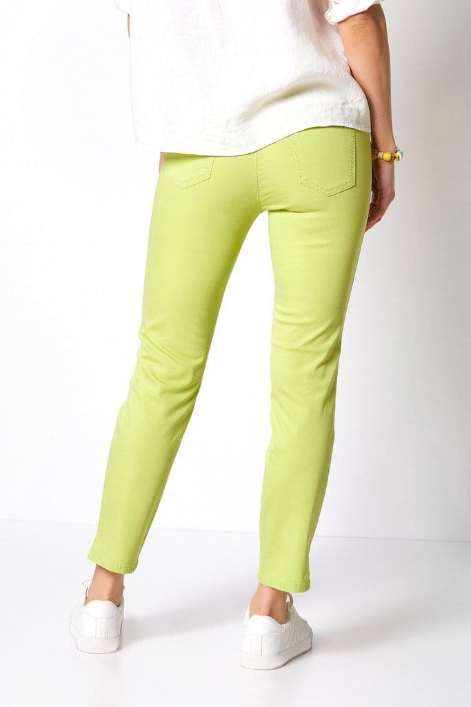 Toni Be Loved Lime Crop Jeans